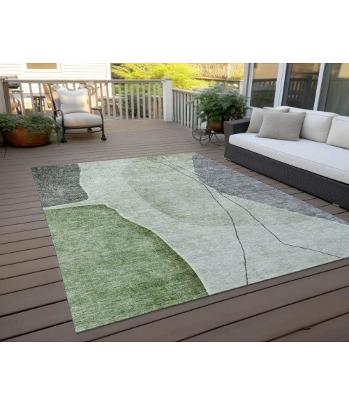 Chantille ACN696 Green 5' x 7'6" Rug