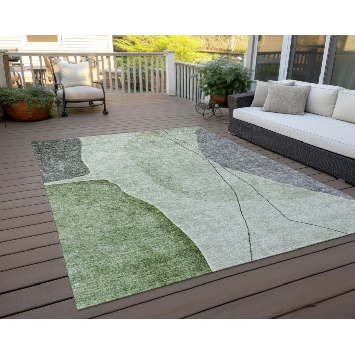 Chantille ACN696 Green 9' x 12' Rug