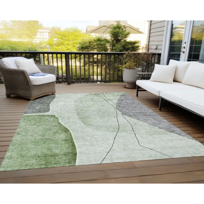 Chantille ACN696 Green 9' x 12' Rug