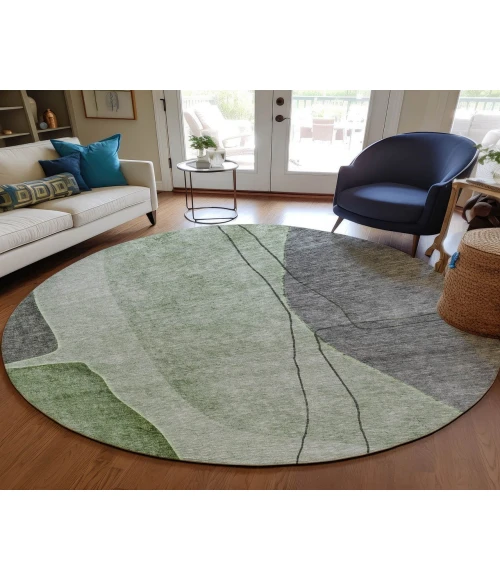 Chantille ACN696 Green 8' x 8' Rug