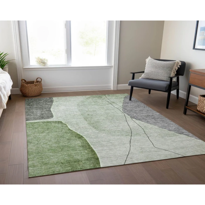 Chantille ACN696 Green 9' x 12' Rug