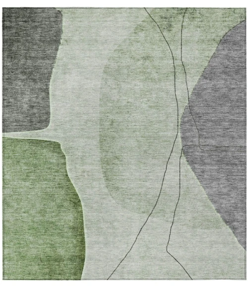Chantille ACN696 Green 5' x 7'6" Rug
