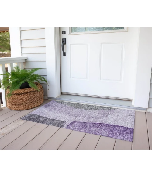 Chantille ACN696 Purple 1'8" x 2'6" Rug