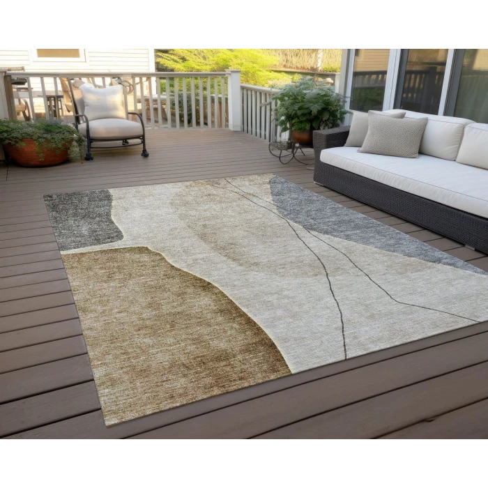 Chantille ACN696 Taupe 9' x 12' Rug