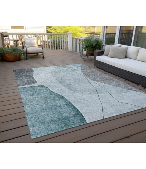 Chantille ACN696 Teal 9' x 12' Rug