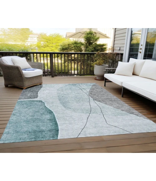 Chantille ACN696 Teal 9' x 12' Rug