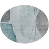 Addison Chantille ACN696 Teal 8 ft. x 8 ft. Round Rug