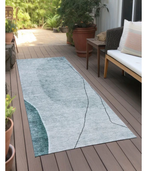 Chantille ACN696 Teal 2'3" x 7'6" Rug