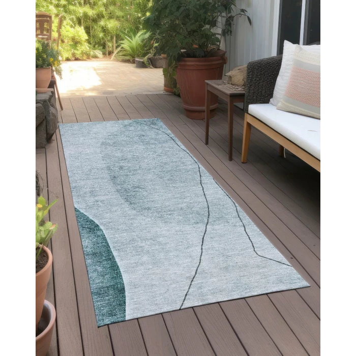Chantille ACN696 Teal 2'3" x 7'6" Rug