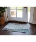 Chantille ACN696 Teal 1'8" x 2'6" Rug