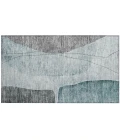 Chantille ACN696 Teal 1'8" x 2'6" Rug