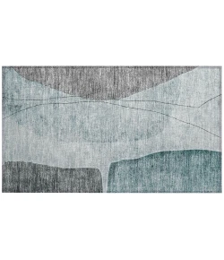 Addison Chantille ACN696 Teal 1 ft. 8 in. x 2 ft. 6 in. Rectangle Rug