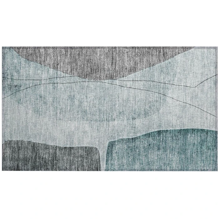 Chantille ACN696 Teal 1'8" x 2'6" Rug