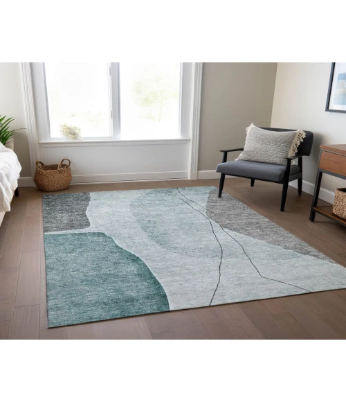 Chantille ACN696 Teal 9' x 12' Rug