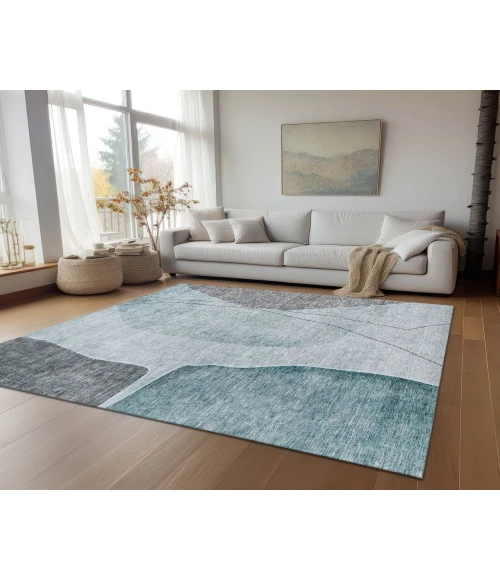 Chantille ACN696 Teal 9' x 12' Rug
