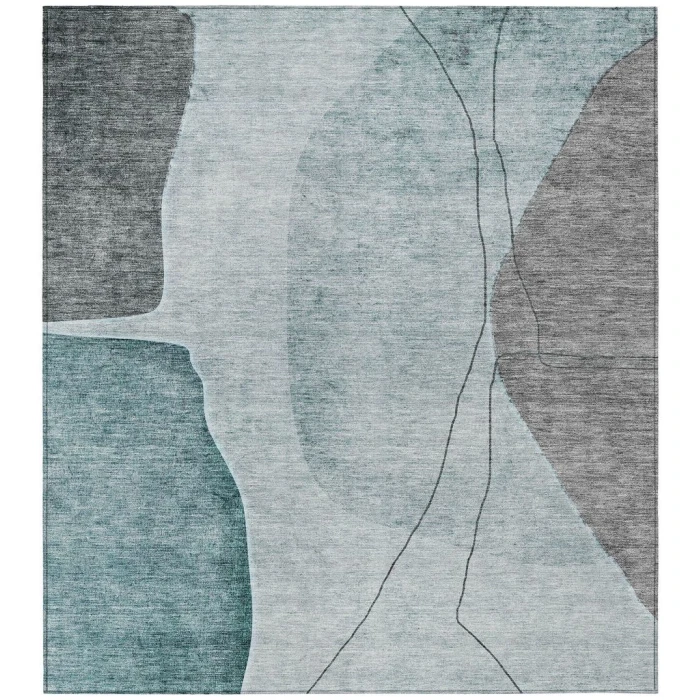 Chantille ACN696 Teal 2'6" x 3'10" Rug