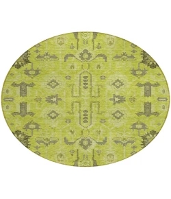 Addison Chantille ACN697 Aloe 8 ft. x 8 ft. Round Rug