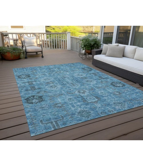 Chantille ACN697 Blue 3' x 5' Rug