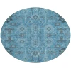 Addison Chantille ACN697 Blue 8 ft. x 8 ft. Round Rug