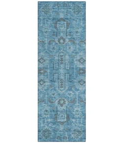 Addison Chantille ACN697 Blue 2 ft. 3 in. x 7 ft. 6 in. Runner Rug