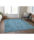 Chantille ACN697 Blue 3' x 5' Rug