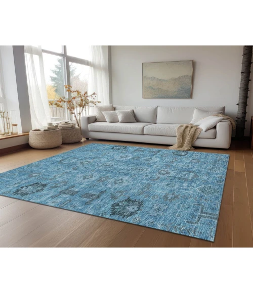 Chantille ACN697 Blue 3' x 5' Rug