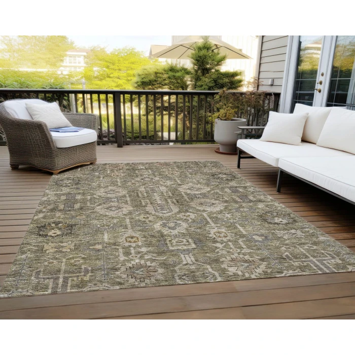 Chantille ACN697 Brown 8' x 10' Rug