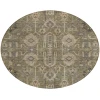 Addison Chantille ACN697 Brown 8 ft. x 8 ft. Round Rug