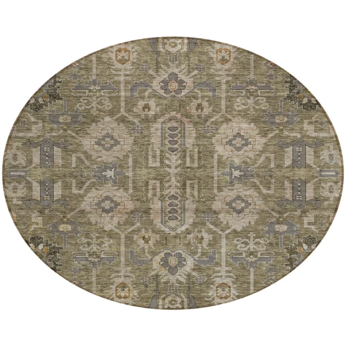 Chantille ACN697 Brown 8' x 8' Rug
