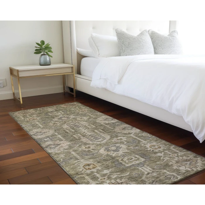Chantille ACN697 Brown 2'3" x 7'6" Rug