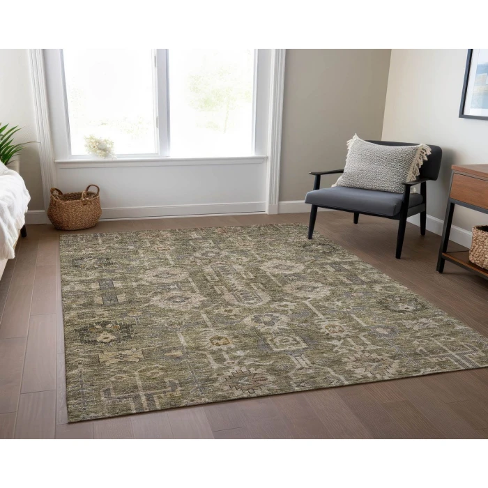 Chantille ACN697 Brown 8' x 10' Rug