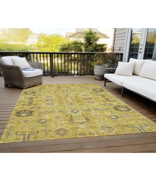 Chantille ACN697 Gold 5' x 7'6" Rug