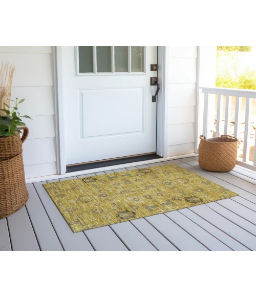 Chantille ACN697 Gold 1'8" x 2'6" Rug