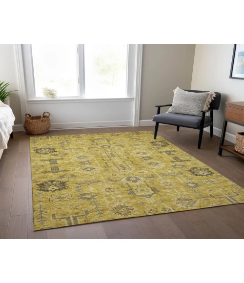 Chantille ACN697 Gold 5' x 7'6" Rug