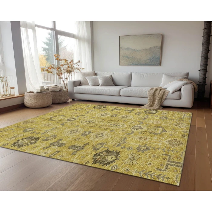 Chantille ACN697 Gold 9' x 12' Rug