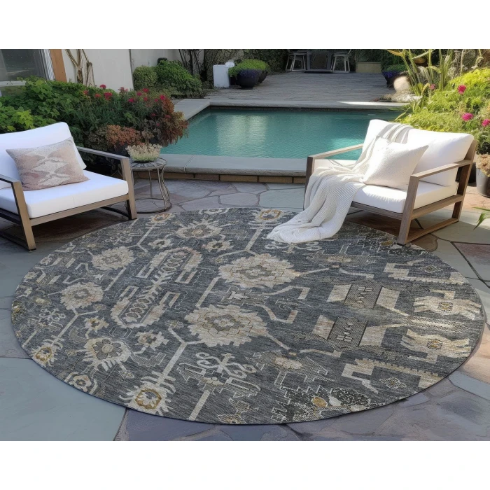 Chantille ACN697 Gray 8' x 8' Rug