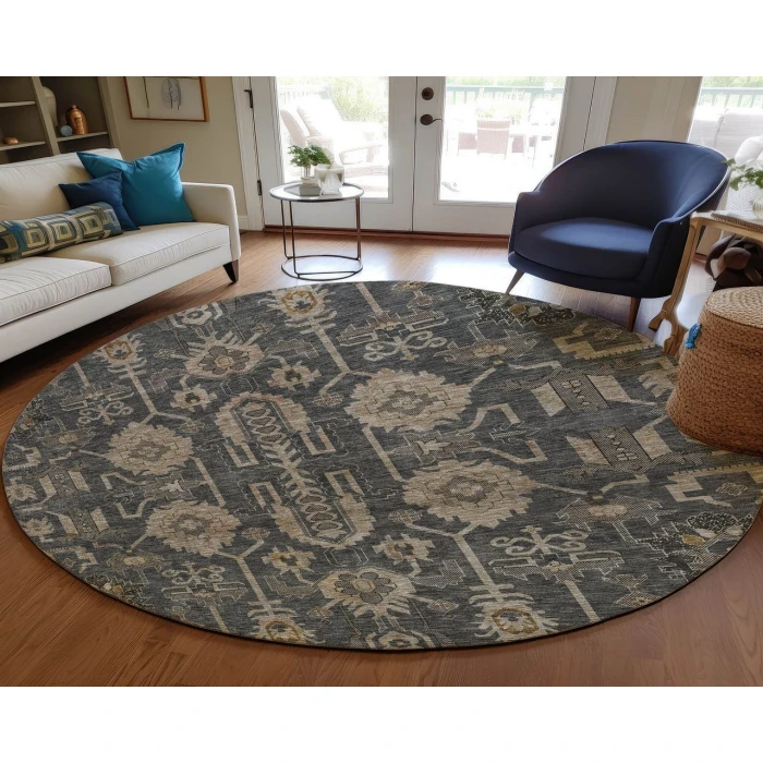 Chantille ACN697 Gray 8' x 8' Rug