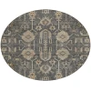 Addison Chantille ACN697 Gray 8 ft. x 8 ft. Round Rug