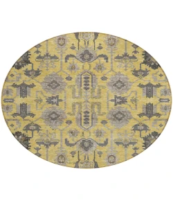 Addison Chantille ACN697 Honey 8 ft. x 8 ft. Round Rug