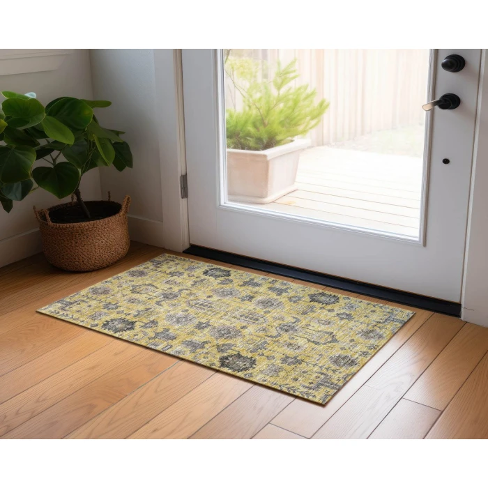 Chantille ACN697 Honey 1'8" x 2'6" Rug