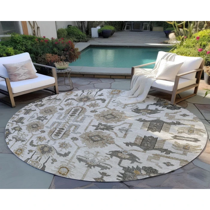 Chantille ACN697 Ivory 8' x 8' Rug