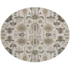 Addison Chantille ACN697 Ivory 8 ft. x 8 ft. Round Rug