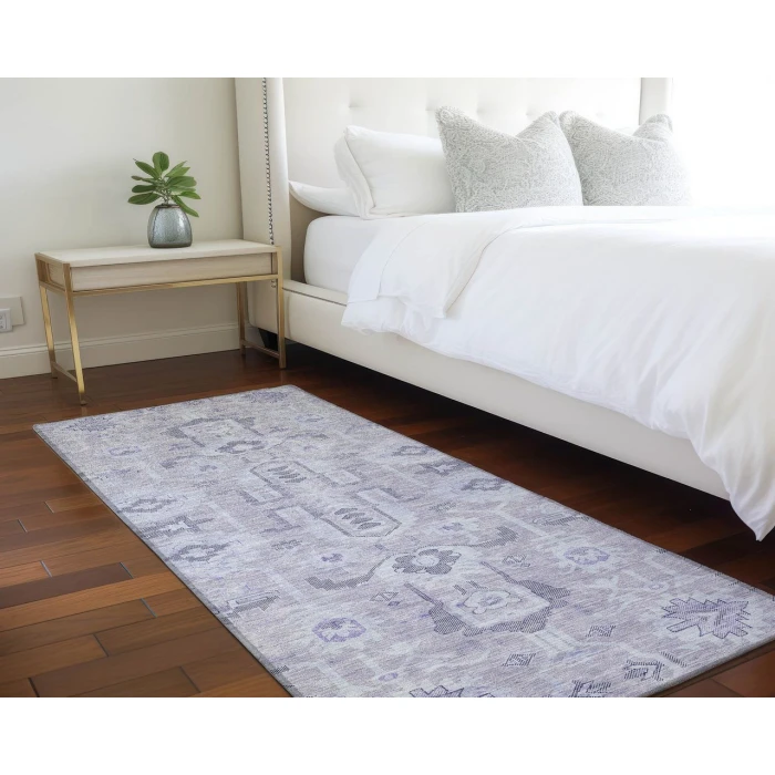 Chantille ACN697 Lavender 2'3" x 7'6" Rug