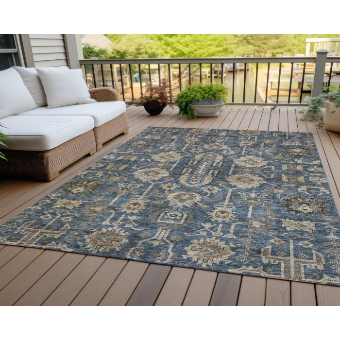 Chantille ACN697 Navy 8' x 10' Rug