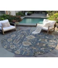 Chantille ACN697 Navy 8' x 8' Rug