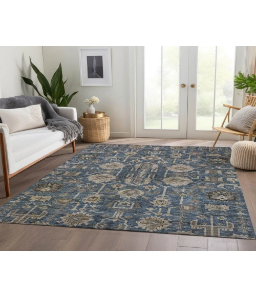 Chantille ACN697 Navy 5' x 7'6" Rug