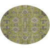 Addison Chantille ACN697 Olive 8 ft. x 8 ft. Round Rug