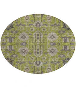 Addison Chantille ACN697 Olive 8 ft. x 8 ft. Round Rug