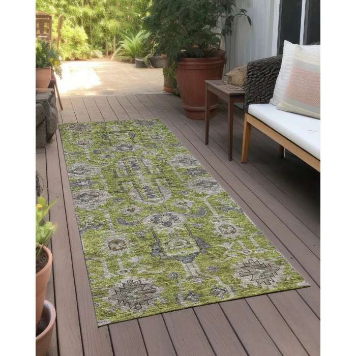 Chantille ACN697 Olive 2'3" x 7'6" Rug