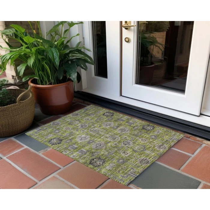 Chantille ACN697 Olive 1'8" x 2'6" Rug